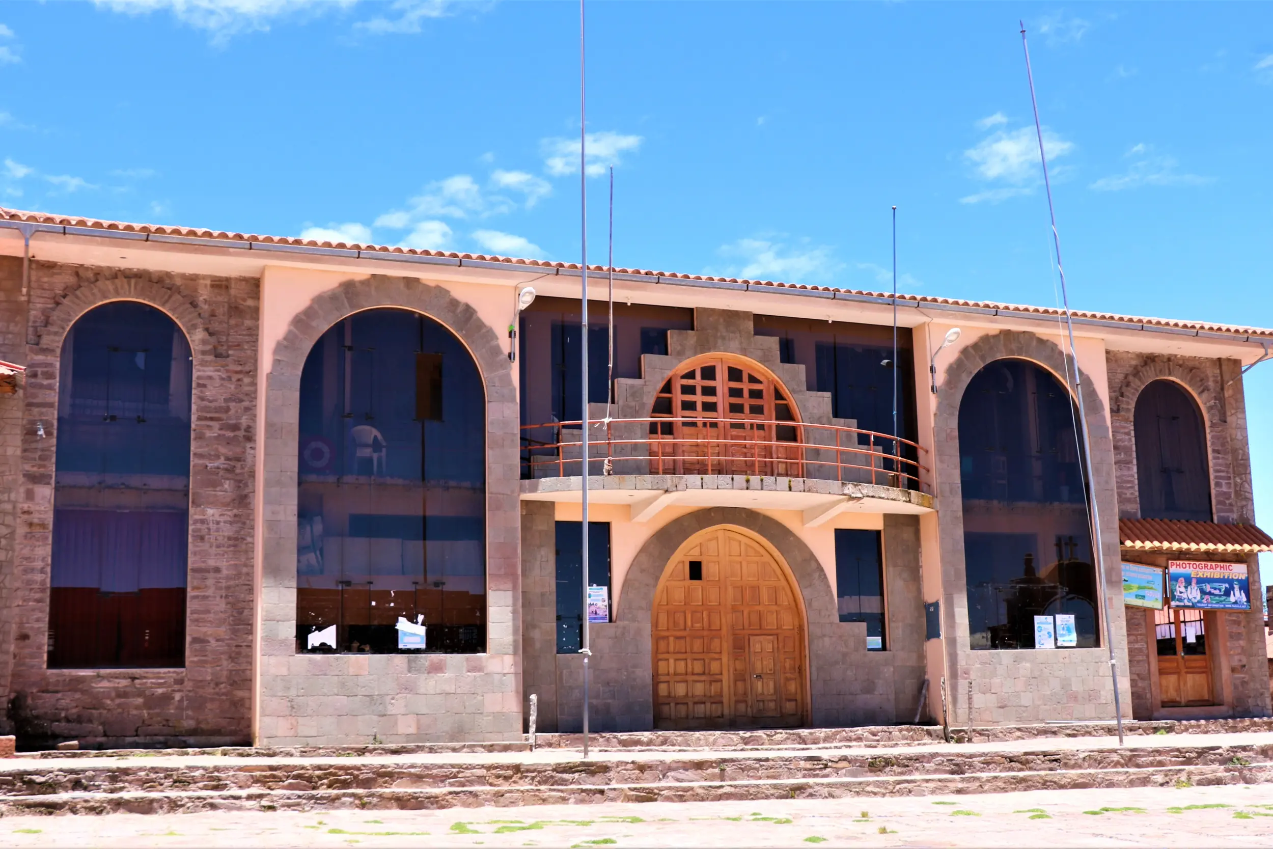 Taquile plaa principal